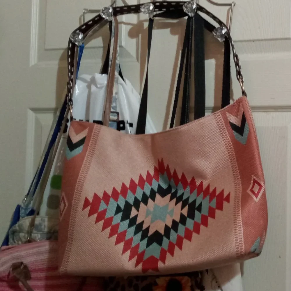 Pattern Shoulder Bag - Picture 1 of 3
